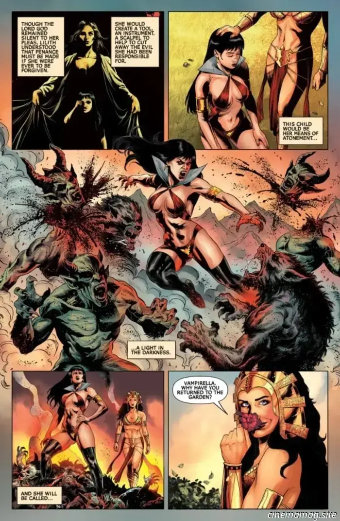 Превью комикса – Вампирелла: Армагеддон №6