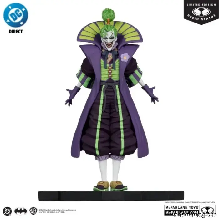 Lord Joker e Harley Quinn statue da collezione DC Direct svelate da McFarlane Toys