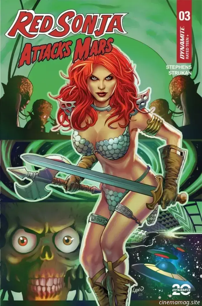 Dai un primo sguardo a Red Sonja Attacks Mars #3 con anteprima sneak peek