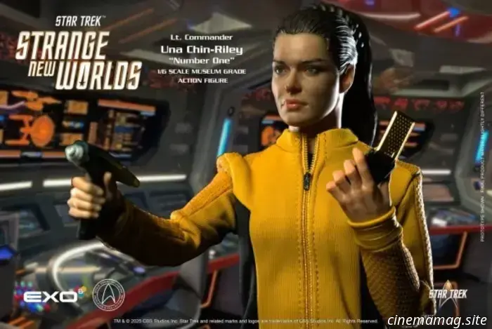 EXO-6 has revealed a sixth scale figure of Lt. Commander Una Chin-Riley from Star Trek: Strange New Worlds.