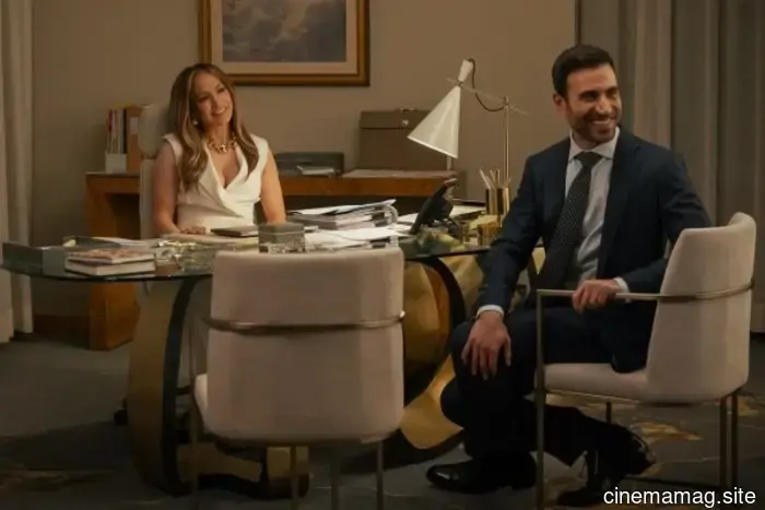Jennifer Lopez and Brett Goldstein dive into a workplace romance in the trailer for the racy Netflix romantic comedy.