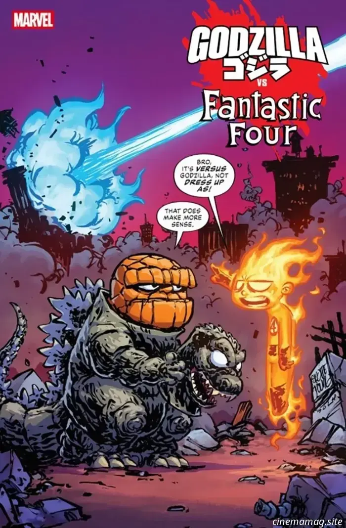 Godzilla vs. Fantastic Four #1 - Comic Book Sneak Peek