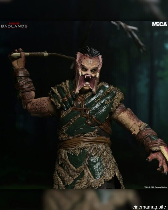 Predator: figura Badlands Ultimate Dek (armadura de hueso de bisonte) presentada por NECA