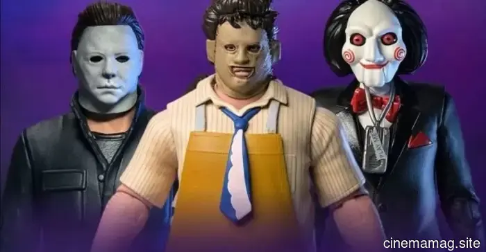 Майкл Майерс, Кожаное Лицо и Кукла Билли - фигурки действий из Fortnite Fortnitemares, представленные NECA