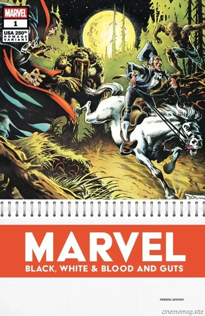 Comic Book Sneak Peek – Marvel: Black, White & Blood and Guts #1