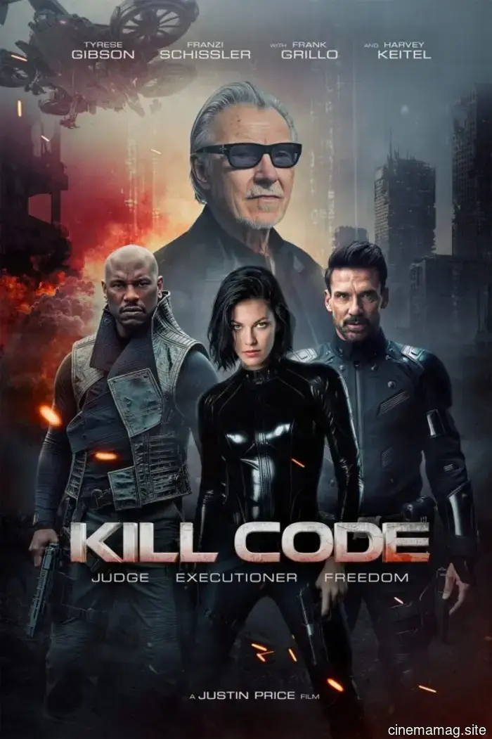 Trailer per il thriller d'azione cyberpunk Kill Code con Harvey Keitel, Tyrese Gibson, Frank Grillo e Franzi Schissler