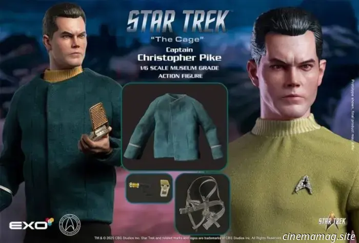 Il capitano Christopher Pike, protagonista di Star Trek "The Cage", svelato da EXO-6