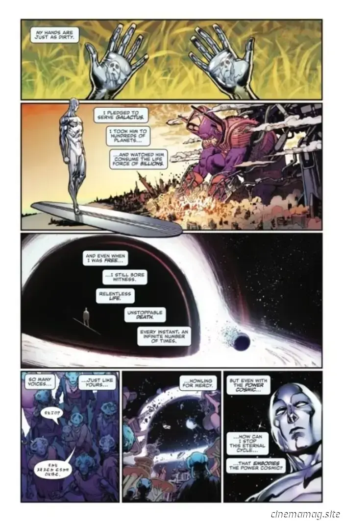 La morte di Silver Surfer #1-Anteprima del fumetto