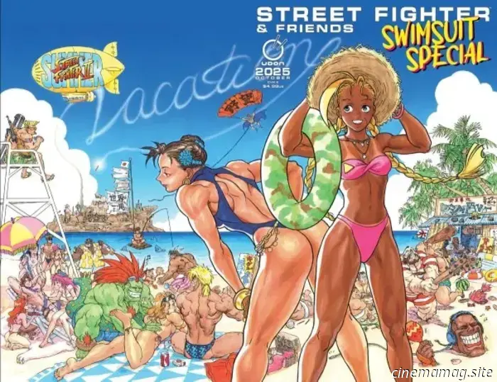 The 2025 Street Fighter and Friends Swimsuit Special is set to be released in October.
