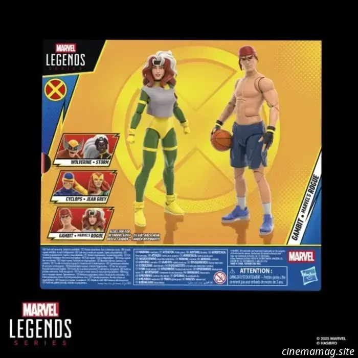 Hasbro presenta nuevas figuras de la serie Marvel Legends '97 de los X-Men en Comic-Con