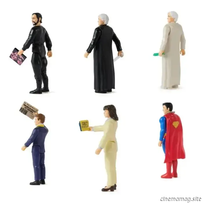 Figuras de acción de la Colección Retro Superman de DC Comics presentadas por Spin Master