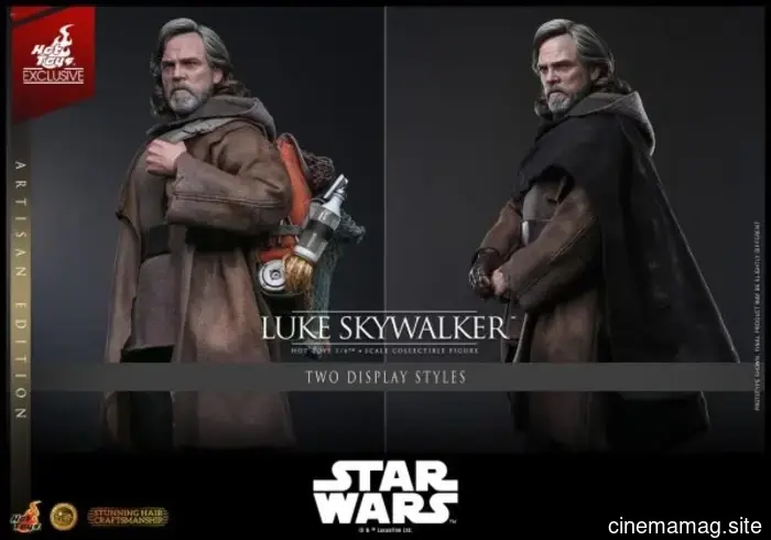 Hot Toys revela la figura de sexta escala Artisan Edition de Luke Skywalker de Star Wars: Los Últimos Jedi.