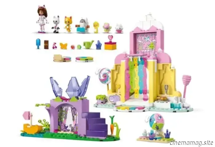 LEGO reveals sets that are tied to Gabby's Dollhouse: The Movie.