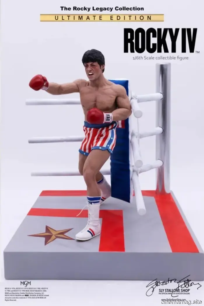 The sixth scale Rocky Balboa action figure from Rocky IV is now available for pre-order.