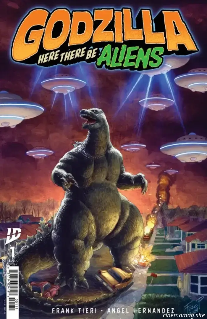 Godzilla: Aquí hay Aliens #1-Avance del Cómic