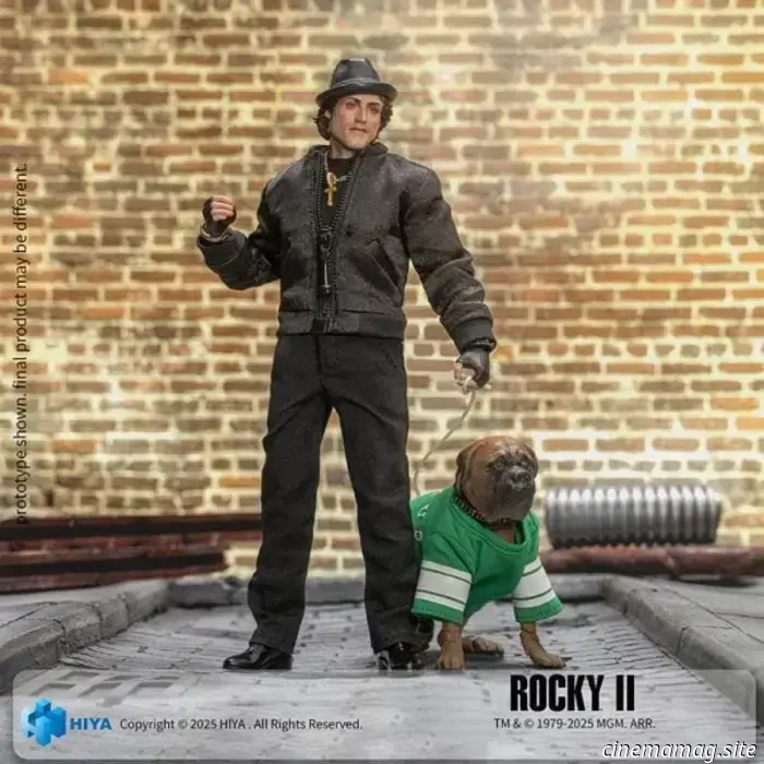 Rocky Balboa e Butkus si uniscono alla Exquisite Super Series di Hiya Toys con l'action figure di Rocky II