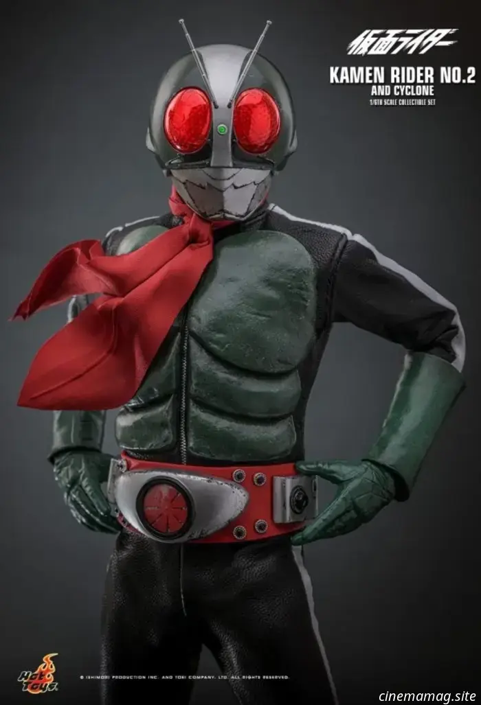 Hot Toys reveals the sixth scale collectible figure set of Kamen Rider No. 2 and Cyclone.