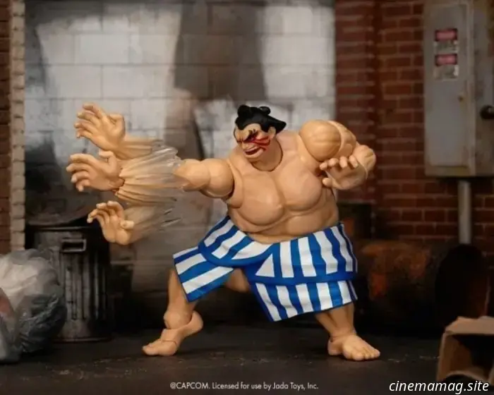 E. Honda se une a la línea de figuras de acción Ultra Street Fighter II de Jada Toys