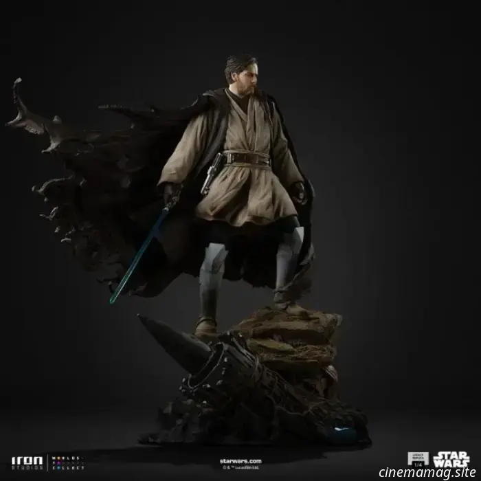 Iron Studios has revealed the Star Wars Legacy Replica statue of Obi-Wan Kenobi, complete with signatures.