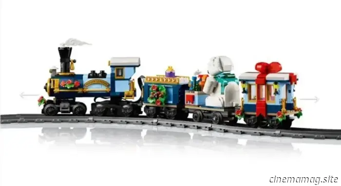 Наборы LEGO Family Christmas Tree и Winter Village Holiday Express Train появятся в октябре
