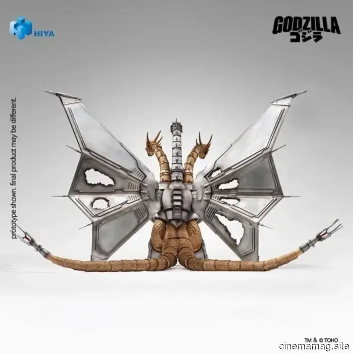 Hiya Toys выпускает Меха Кинг Гидору с новой фигуркой из серии Godzille Exquisite Basic.