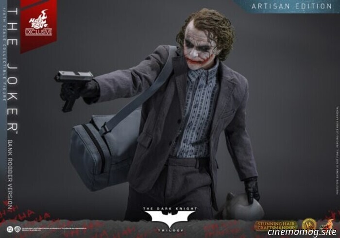 Джокер (Грабитель банков) Фигурка из серии Dark Knight Artisan Edition, представленная Hot Toys