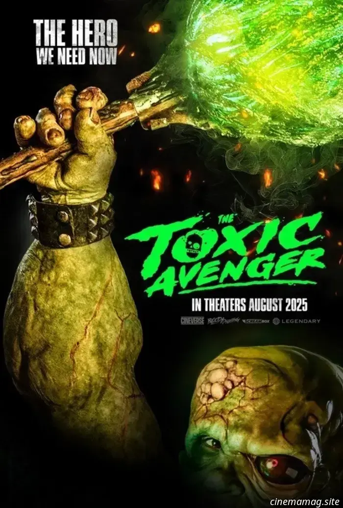 The Toxic Avenger poster and images unveil Peter Dinklage's Toxie.