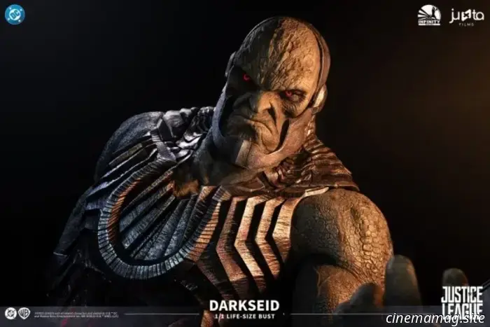 Infinity Studio reveals a life-sized bust of Darkseid inspired by Zack Snyder’s Justice League.