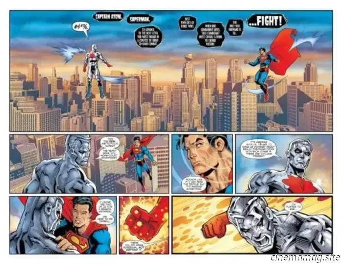 Vista previa del cómic – DC K.O.: Superman contra Capitán Átomo #1