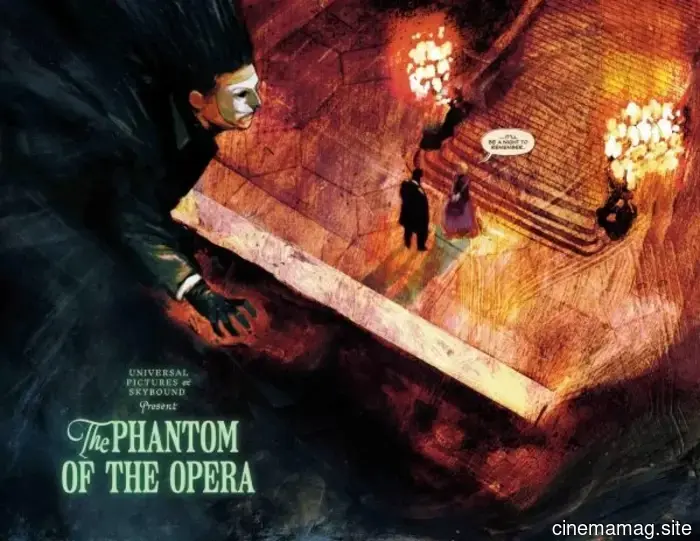 Comic Book Sneak Peek – Universal Monsters: The Phantom of the Opera #2