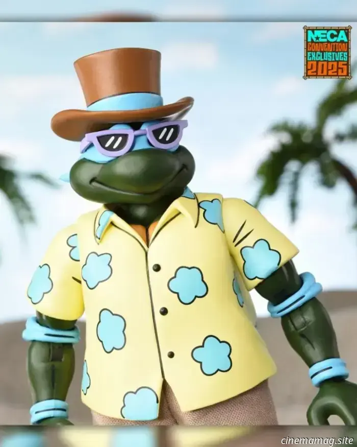 Teenage Mutant Ninja Turtles Bodacious Beach Bros. SDCC esclusivo 4-pack svelato da NECA