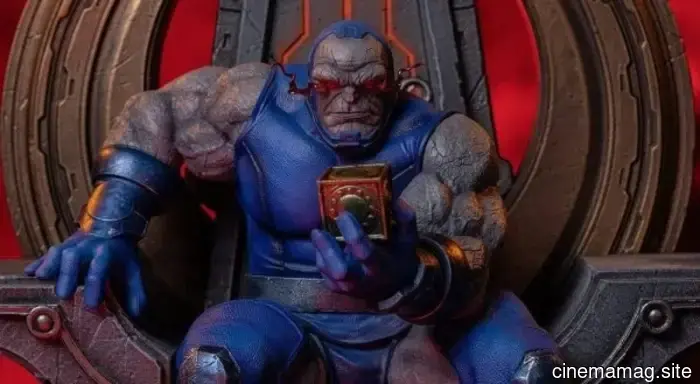 Darkseid Unleashed through Iron Studios' newest DC collectible statue.
