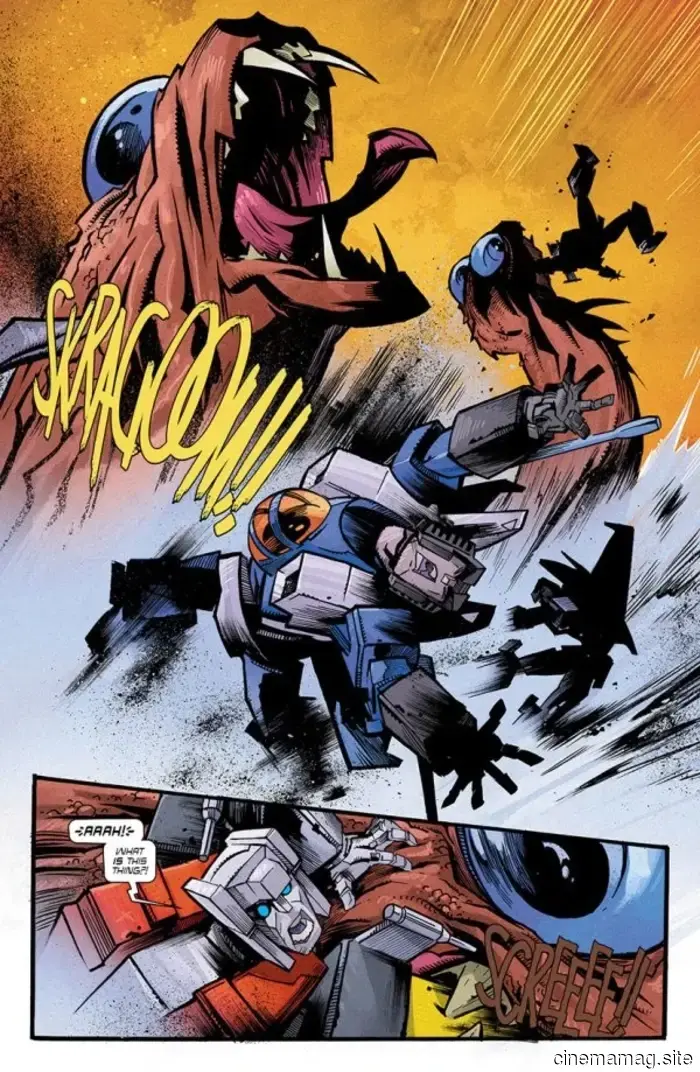 Vista previa del cómic – Transformers #36