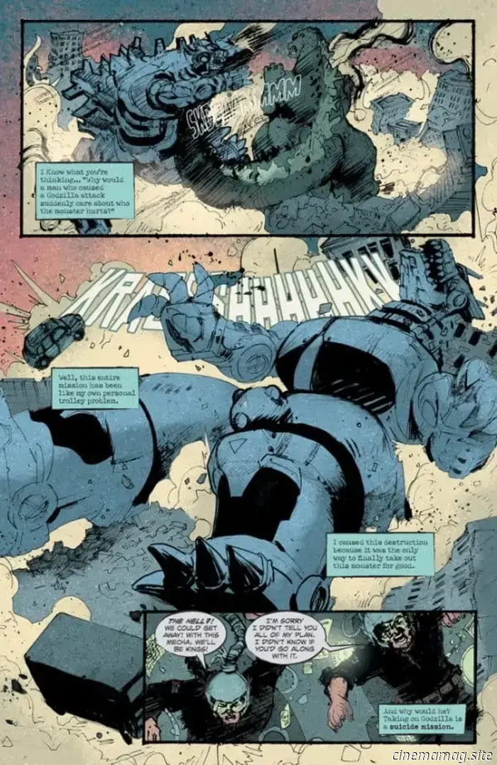 Godzilla: Heist #5 - Comic Book Sneak Peek