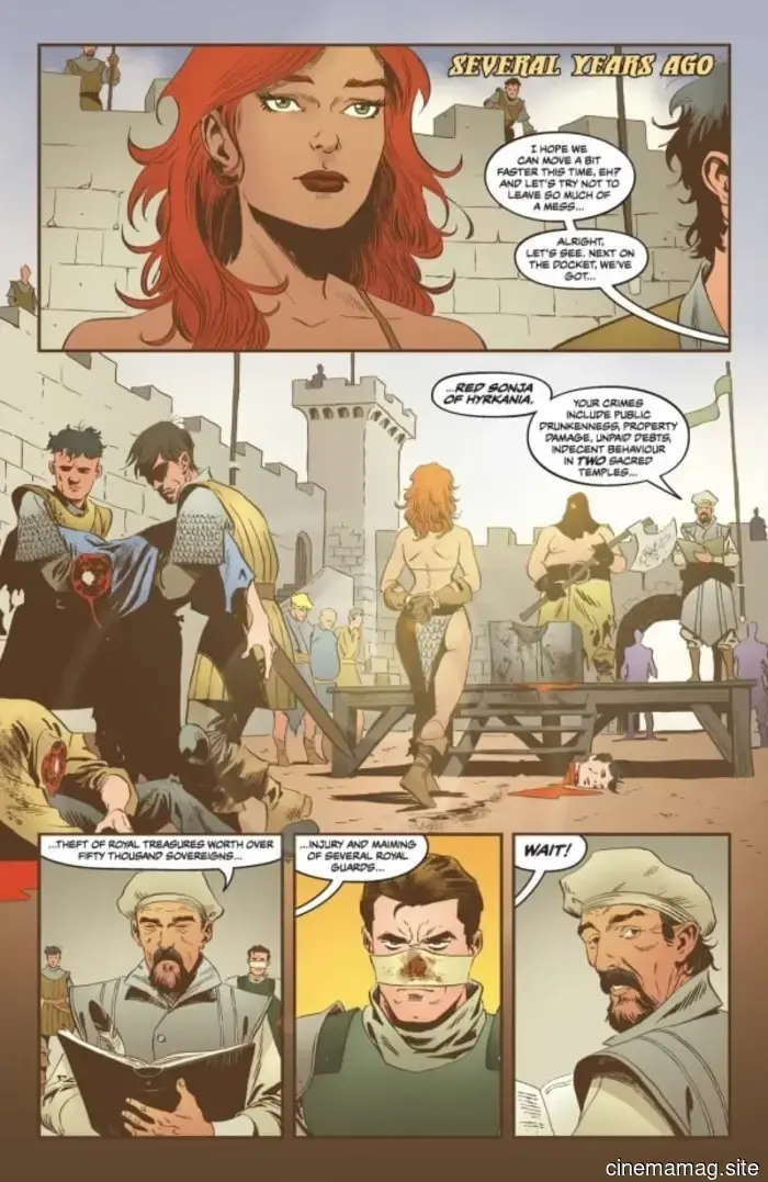 Anteprima Fumetto – Red Sonja: She-Devil con una Spada #2