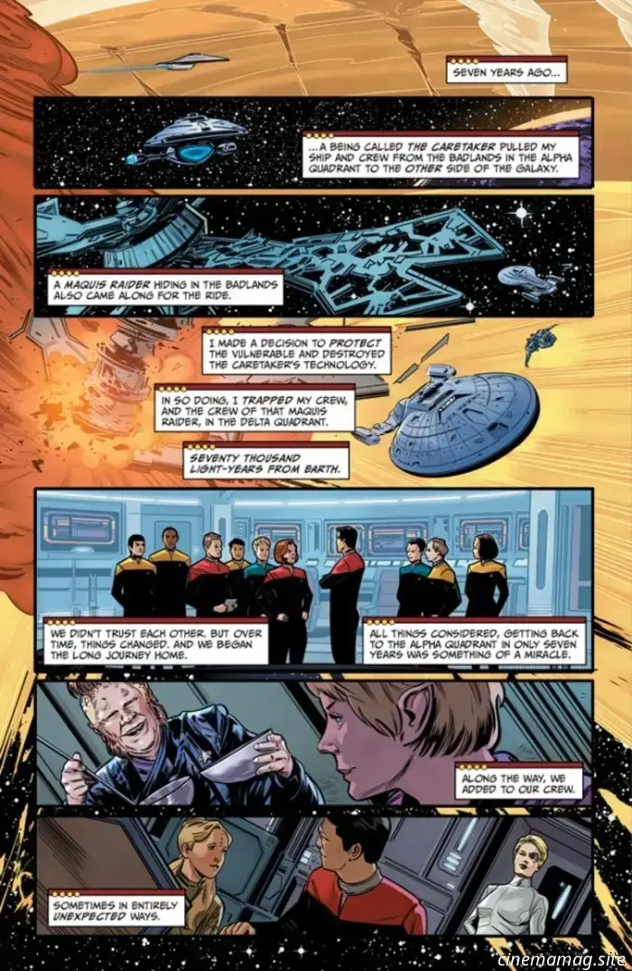 Star Trek: Voyager - Ritorno a casa n. 1 - Anteprima del fumetto