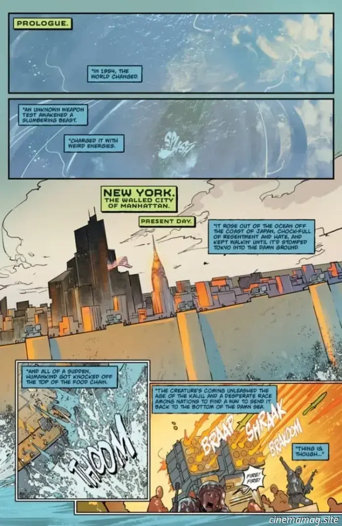 The Kai-Sei Era kicks off with a preview of Godzilla #1 from IDW.
