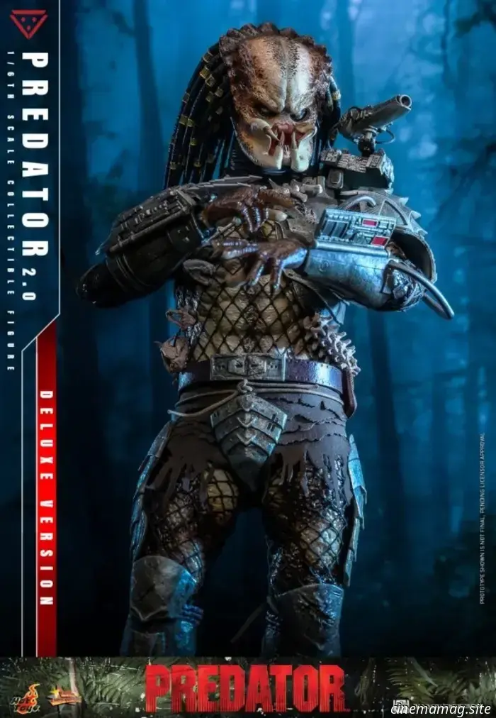 Hot Toys reveals a new deluxe sixth scale figure of Predator.