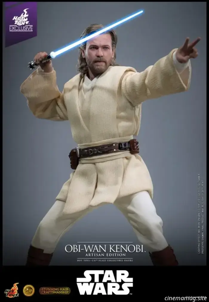 Hot Toys reveals the Artisan Edition figure of Obi-Wan Kenobi from Star Wars: Episode II - Attack of the Clones.