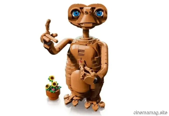 LEGO представляет набор фигурок из кирпичиков «E.T. Инопланетянин»