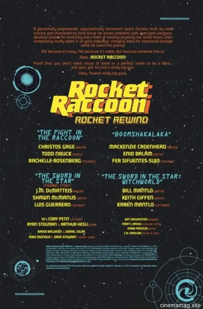 Comic Book Teaser – Rocket Raccoon: Rocket Rewind #1