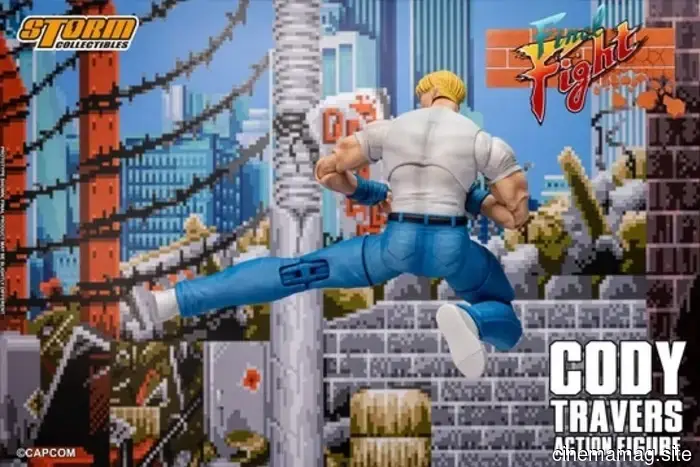 Storm Collectibles reveals action figures of Cody Travers and Mike Haggar from Final Fight.