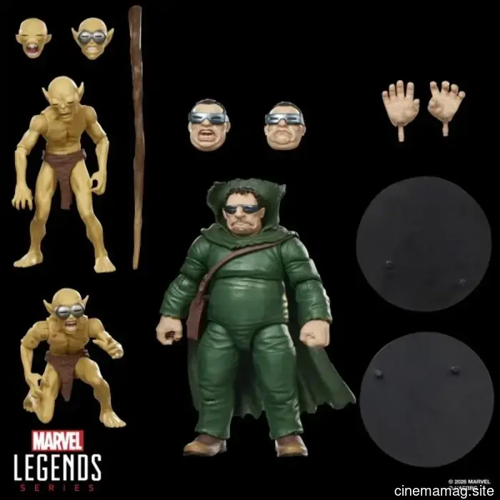 Marvel Legends Series has unveiled new figures including Vision & Scarlet Witch, Mole Man & Moloids, and Maximum Series Symbiote Spider-Man.