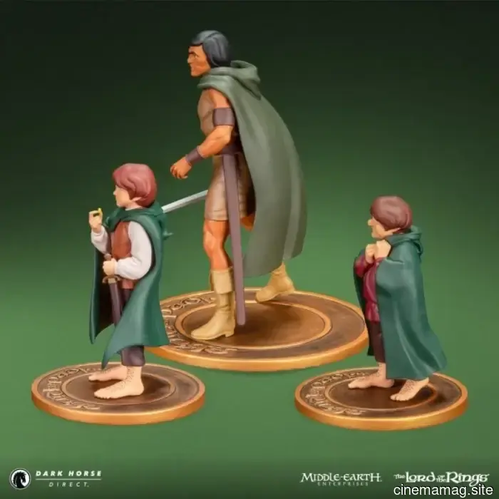 Набор фигурок анимационного фильма «Властелин колец» представлен компанией Dark Horse