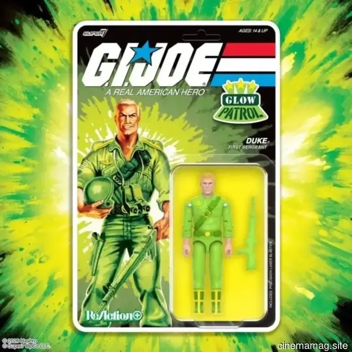 Super7 представляет G.I. Joe Glow Patrol на JoeFest с эксклюзивными фигурками ReAction+.