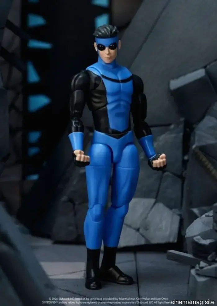 Jada Toys lancia la linea di action figure Invincible con Invincible, Conquest e Omni-Man.