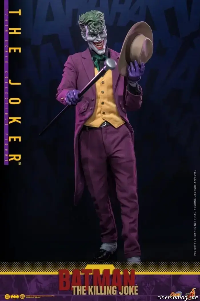 La figura del Joker in scala 1/6 da Batman: The Killing Joke svelata da Hot Toys