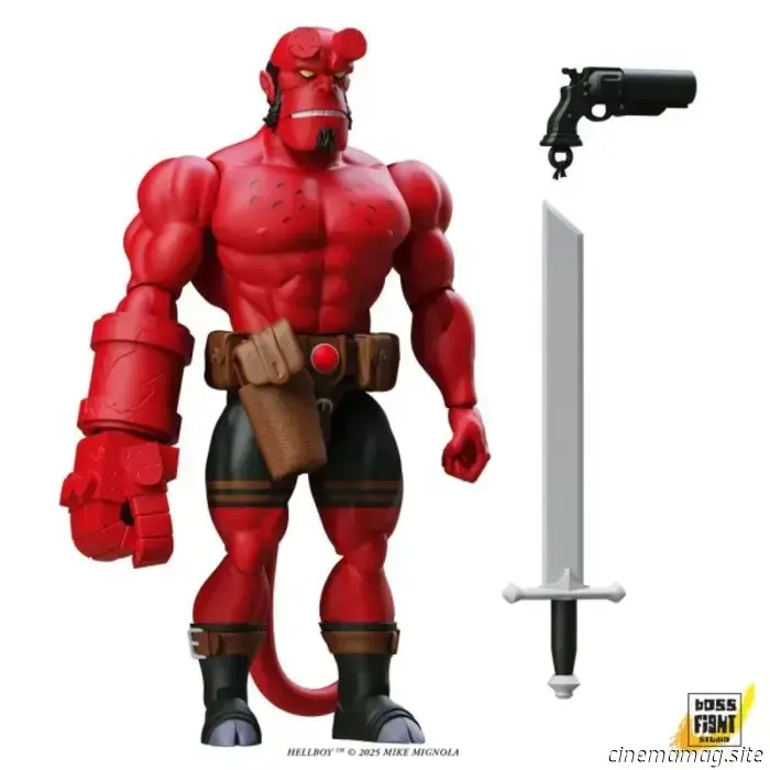 Hellboy becomes part of Boss Fight Studio's Immortal Champions action figure series.