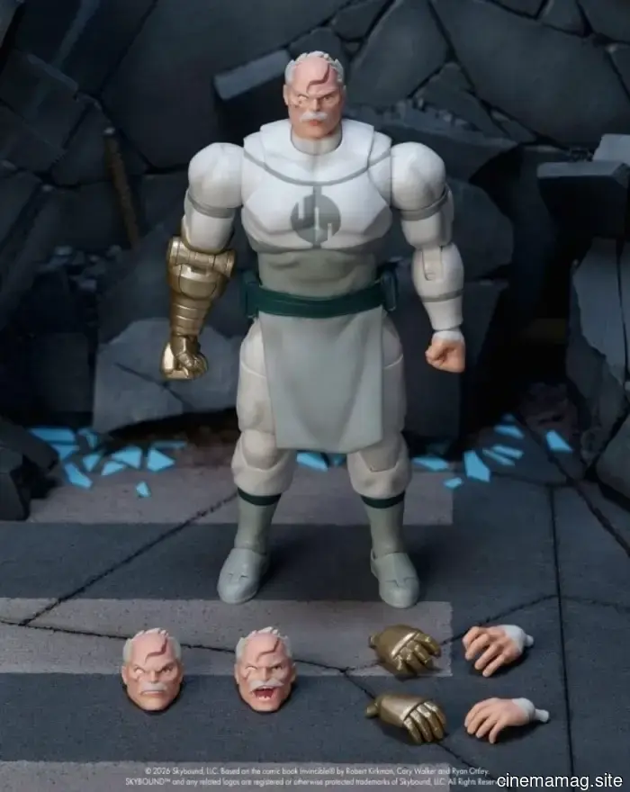 Jada Toys lancia la linea di action figure Invincible con Invincible, Conquest e Omni-Man.
