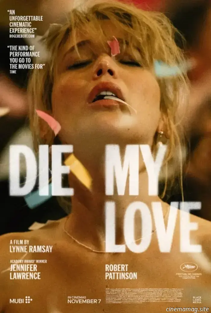 Nuovo video e nuovi poster per Die My Love con Jennifer Lawrence e Robert Pattinson